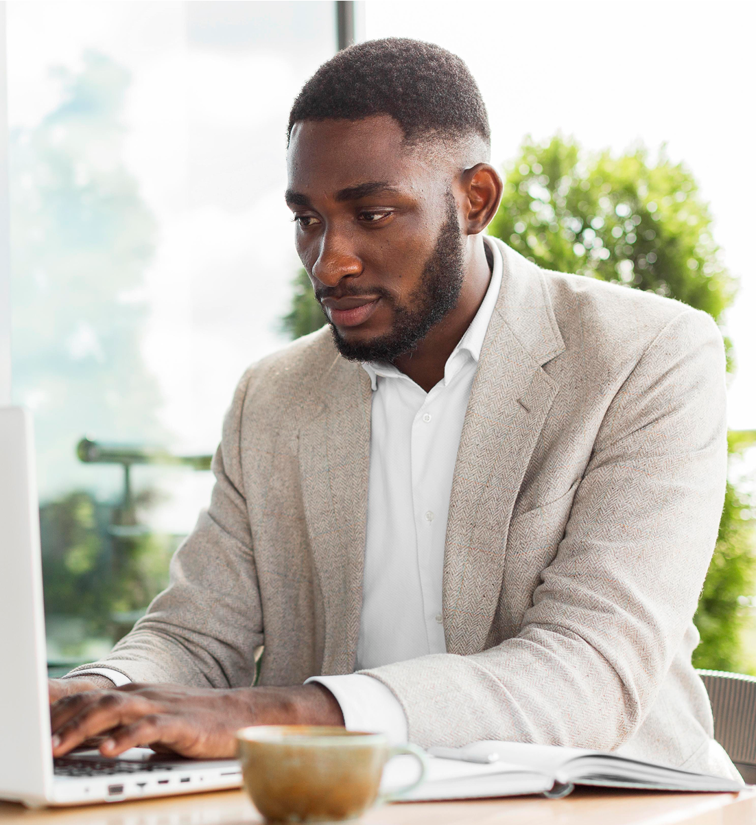 Business professional managing subscriptions